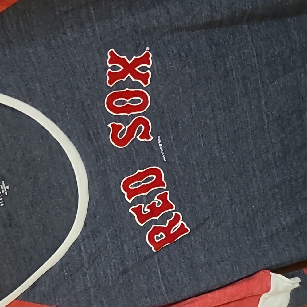 Red‎ Sox .. NWT .. New Era .. Ladies .. 2XL .. Lightweight .. 3/4 Sleeves